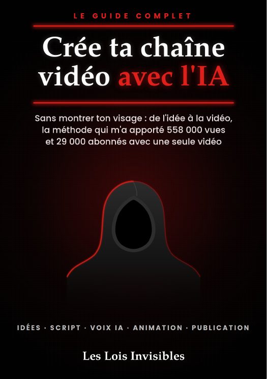 Couverture du guide Crée ta chaîne vidéo avec l'IA